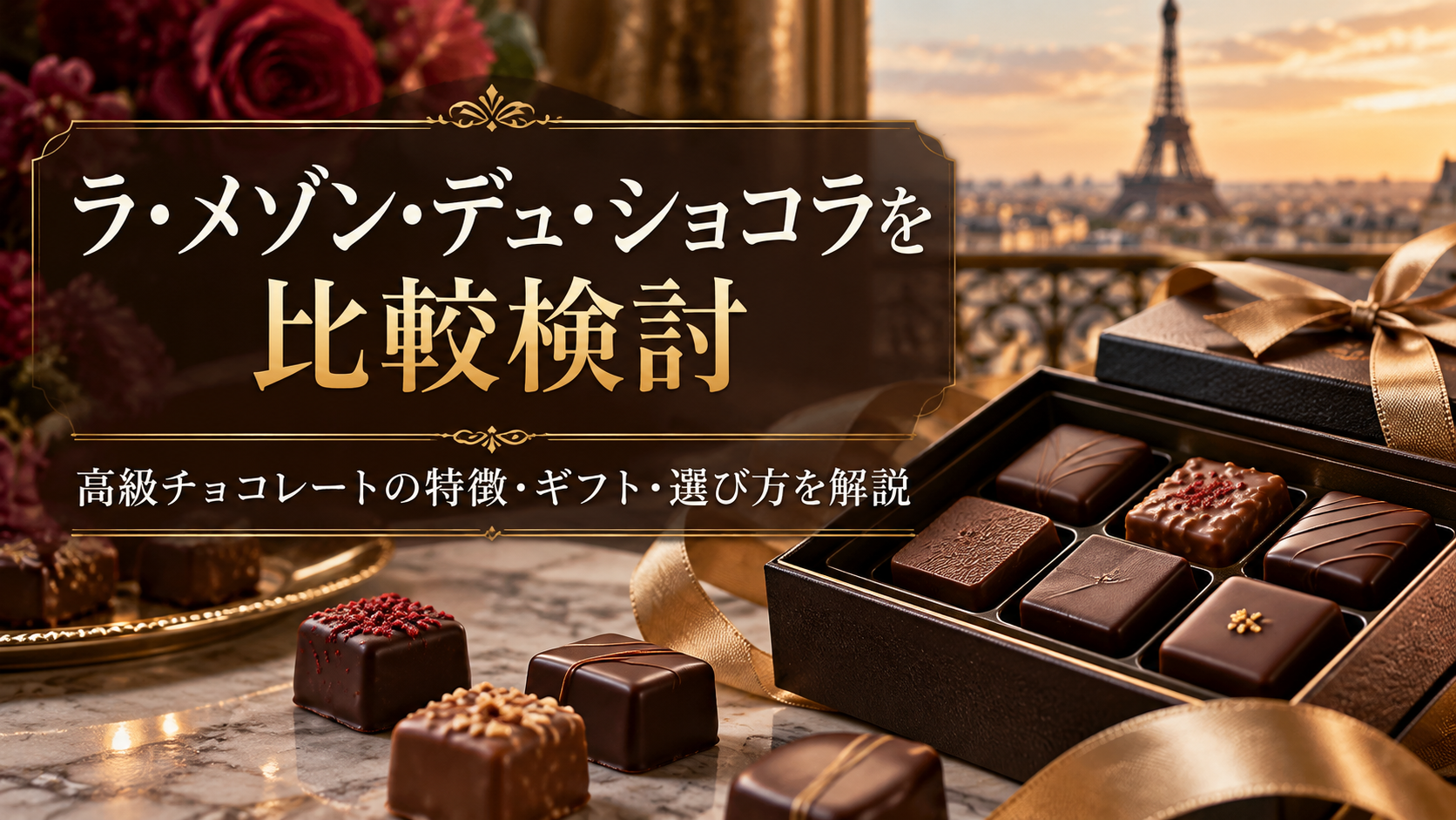 ラ・メゾン・デュ・ショコラを比較検討｜高級チョコレートの特徴・ギフト・選び方を解説